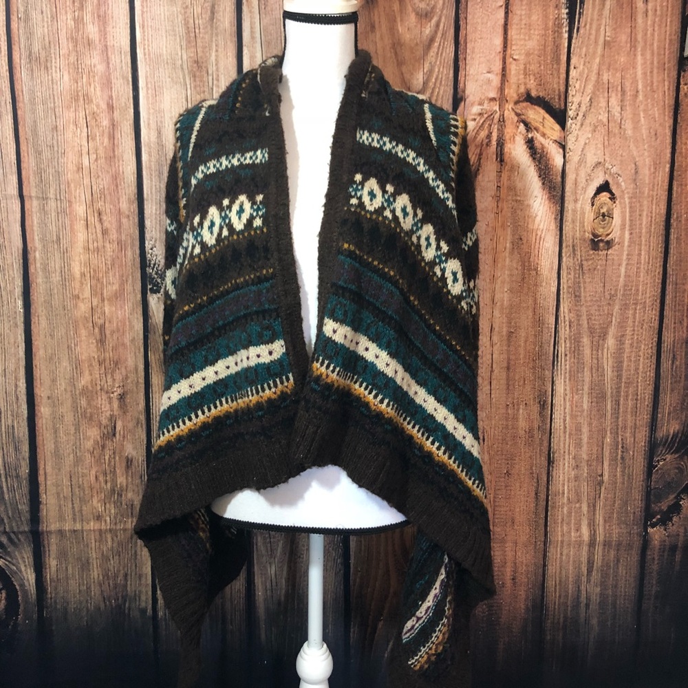 Anthropologie Sleeping on snow cardigan
